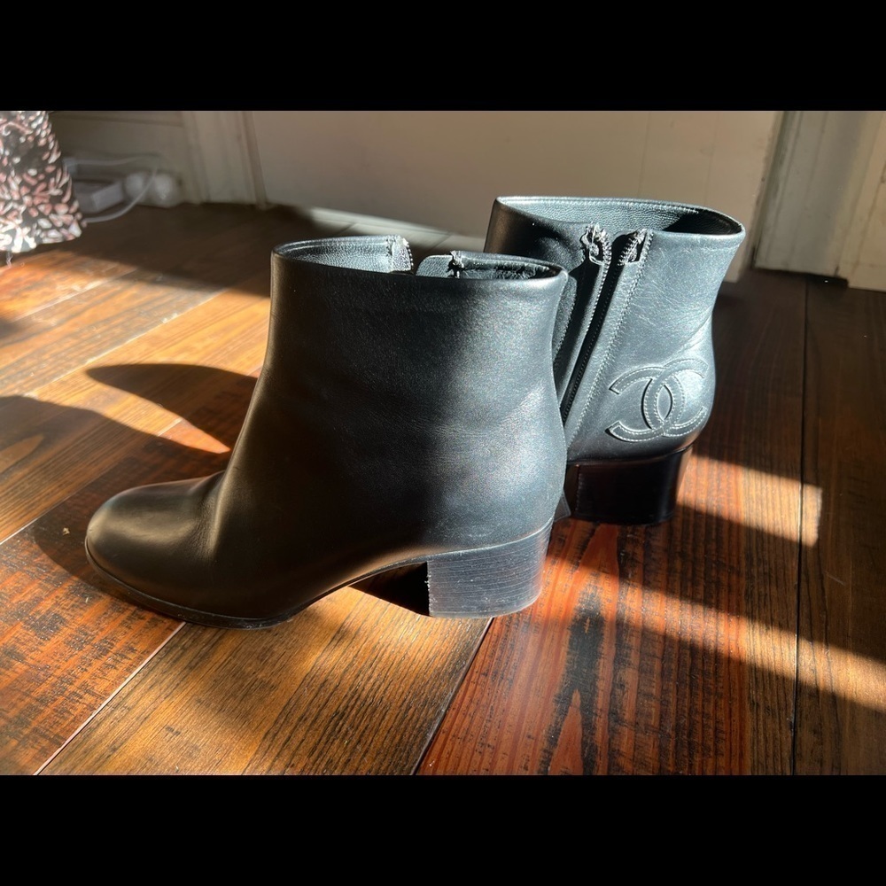 Chanel CC Booties